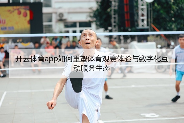 开云体育app如何重塑体育观赛体验与数字化互动服务生态